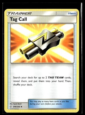 2019 Sun & Moon - Cosmic Eclipse Tag Call Uncommon #206