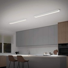 5.98 in. Aiden White LED Flat Panel 30-Watt 5CCT Selectable LED Integrated
