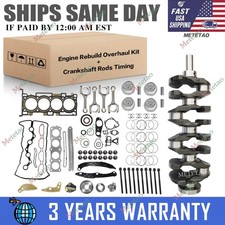 G4KJ 2.4L Engine Rebuild Kit Crankshaft/Rod/T...