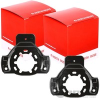 2X Herth+Buss Spritzbleche Bremsscheiben Passend FüR Opel Astra Zafira