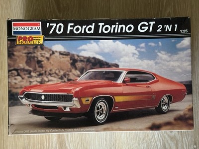 Monogram '70 Ford Torino GT Pro Modeler (85-5958) | 1:25, 2000 | 1 Pt defective!