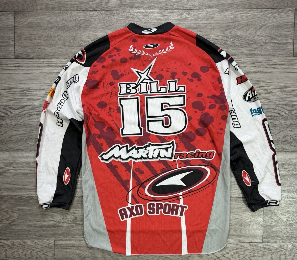 AXO Sport Honda Racing MX Jersey #15 Hannspree Motocross Mens Size