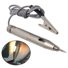 Tester Test Probe Pin Voltage 6V-24V Circuit Copper DC 6V/12V/24V Electrisc