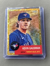 2022 Topps Chrome Platinum Kevin Gausman Gold Refractor #346 Gold /50