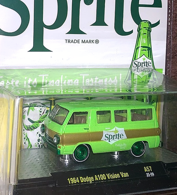 ■メガレア米オリジナル盤/USアシッドサイケ傑作■MOUNTAIN BUS ■マ M2 MACHINES 2025 SPRITE 1/64 1964 DODGE A100 VAN GREEN CHASE 1/750