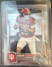 Bowman 2025 Chrome 1st Bowman Fernando Mendoza Indiana Hoosiers #109