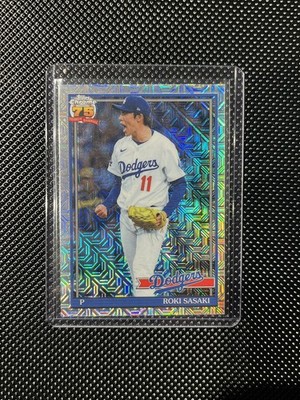 2026 Topps Series 2 Silver Pack Mojo #91C2-23 Roki Sasaki Los Angeles Dodgers