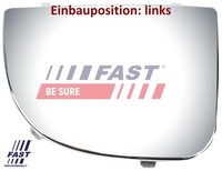 Fast FT88577 Spiegelglas FüR AußEnspiegel Links FüR Iveco