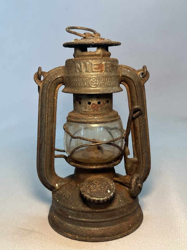 Vintage Nier Feuerhand No. 75 Atom 6 1/4" Kerosene Lantern 