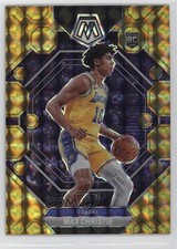 2022-23 Panini Mosaic Rookies Reactive Yellow Prizm Max Christie #229 0t28