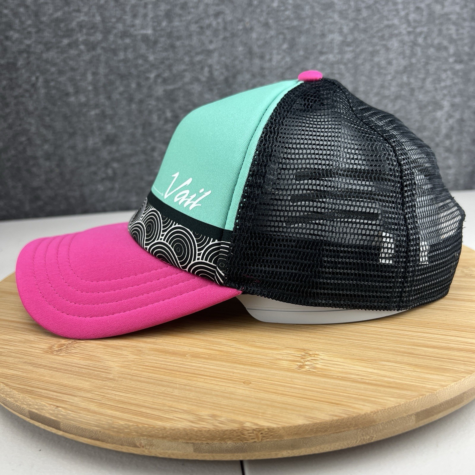 Vail Trucker Hat Cap Snapback Adjustable OSFM Adu… - image 6