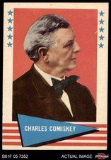 1961 Fleer #18 Charles Comiskey White Sox HOF 1 - POOR