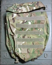 PLCE Bergen Molle MTP Side Pouches Pockets Multicam Army Issue Compatible