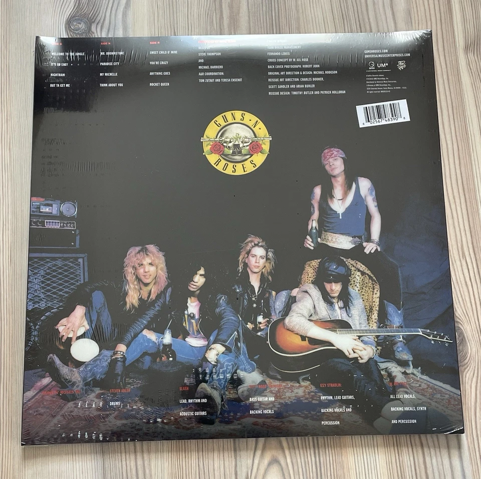 GUNS N‘ ROSES - Appetite For Destruction - Vinyl 2 LP 180 g remastered *OVP* - Bild 2 von 2