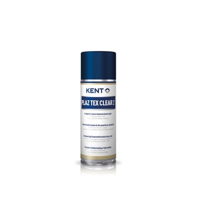 KENT Plaz Tex Clear 2 Kunststoff Bumper Grain Textur, Replicates Textur 400ml