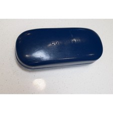 Cole Haan Sun Glass Case Hard Clam Shell Blue