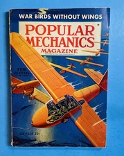 *VTG Popular Mechanics Magazine February 1941 “War Birds Without Wings” No Label
