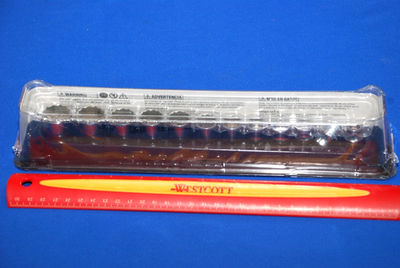 #ad Snap on NEW 12 Piece 3 8quot; Drive 12 POINT Metric Shallow Socket Set 212FMY $243.70