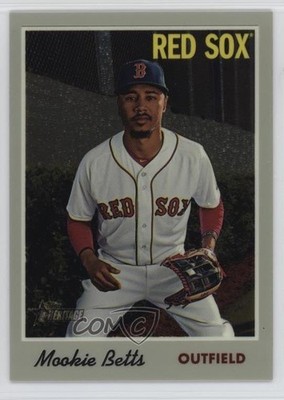 2019 Topps Heritage Chrome /999 Mookie Betts #THC-78 05ri