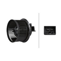 InnenraumgebläSe 12 V 174 W 2-Polig Hella Iam-Expertise Passend FüR U.A. VW Up!