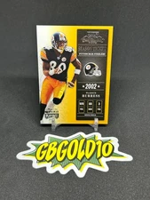 2002 Playoff Contenders - Plaxico Burress #23 Gold /10 Decade