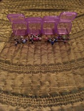 26pcs New Sterile Mixed Lot Labret Lip Ear Piercing Jewelry 16g In Case