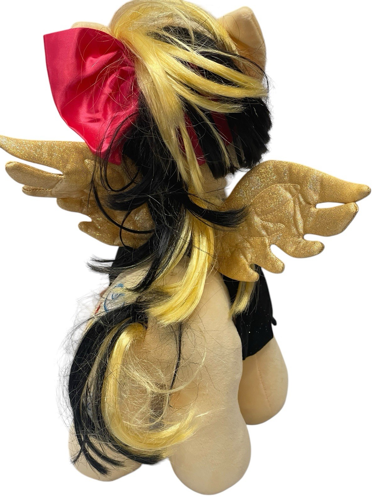 My Little Pony The Movie Songbird Serenade Costruisci un Orso Peluche Ali Oro Giacca