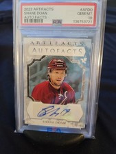 2023 Artifacts Shane Doan Auto Facts #AFDO PSA 10