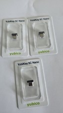 3 Yubico YubiKey 5C Nano Two-Factor Auth 2FA Security Key USB-C FIDO2