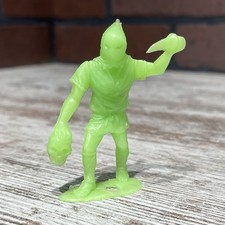 Vintage 1960s MPC Monster Figure Glow Green E...