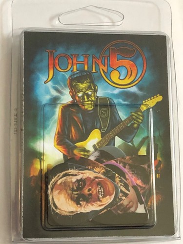 Guitar picks -John 5 motley crue Marilyn Manson rob zombie prezzo ebay