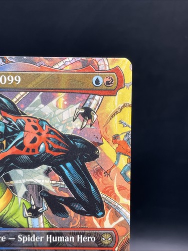 Spider-Man 2099 (0205) (Borderless) #205 (NM) Spider-Man SPM Magic MTG - Picture 3 of 6