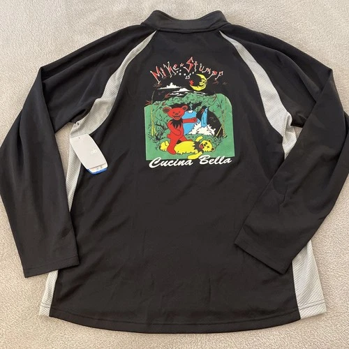 New Alo Coolfit 1/4 Zip Pullover Men's XL Mike Stumpf UFC Dead Bears MMA Gym NWT