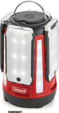 Coleman Quad Panel 800L LED Lantern, Water-Resistant Lantern with 4 Removable Ma