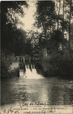 Old postcard entrance Wamin-pres des Sources de la Canche (139591)