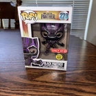 Funko POP! Marvel Black Panther GITD Target Ex. #273 Vaulted in Protector