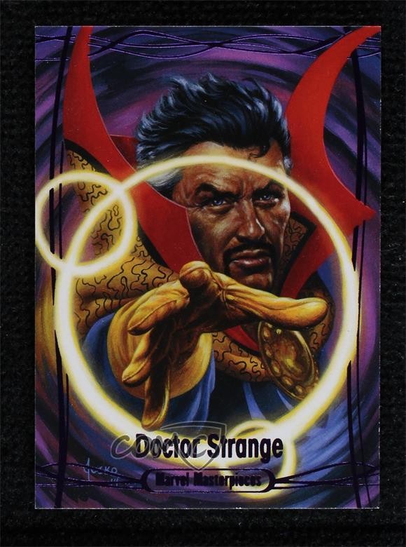 2016 Upper Deck Marvel Masterpieces Epic Purple 171/199 Doctor Strange #40 c9a