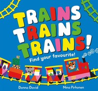 Donna David | Trains Trains Trains! | Taschenbuch | Englisch (2022)