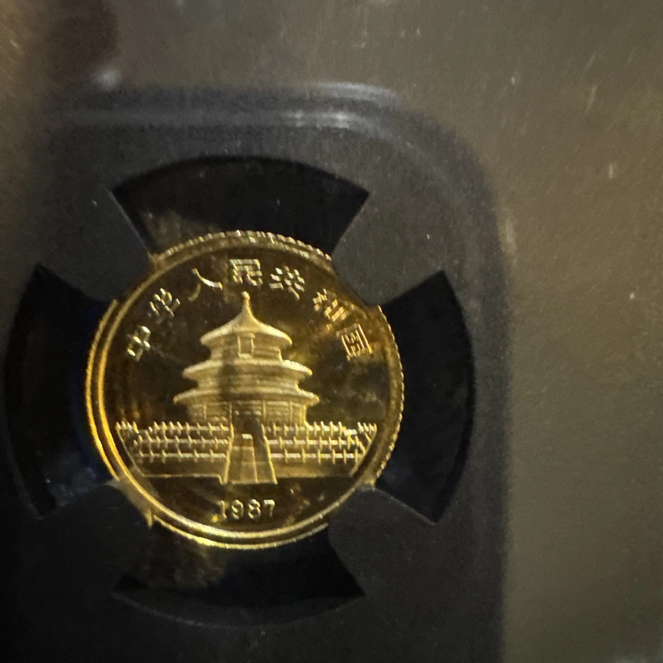 1987 China G5Y Panda Gold Coin MS 69 NGC UnVaulted - Image 4 of 4