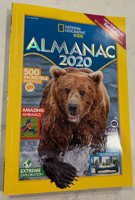 National Geographic Kids Almanac 2020 - Paperback - GOOD