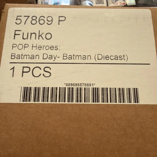Funko Pop! Batman 1989 DC Comics Diecast Funko Shop Exclusive IN HAND RARE