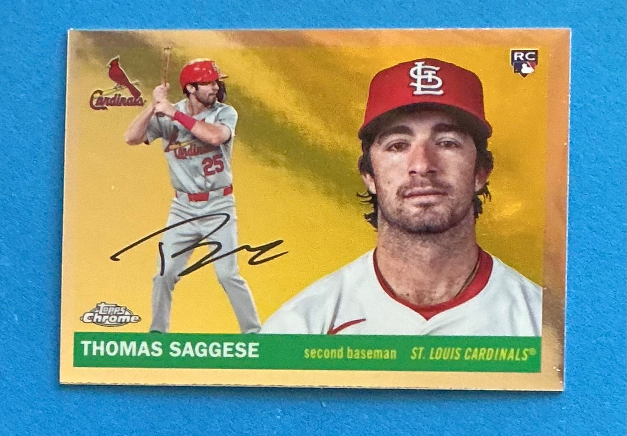 Thomas Saggese RC 2025 Topps Chrome Platinum #217