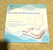 Fanwer Inflatable Portable Hair Washing Basin Kit Set, White
