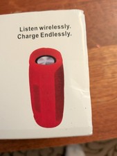 Wireless Portable Bluetooth Speaker. Black 6000mAH USB Out