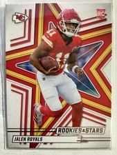 2025 Panini Rookies & Stars #133 Jalen Royals (RC) Kansas City Chiefs