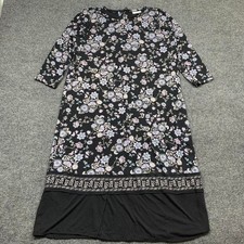 J. Jill Floral Dress Size Medium Womens