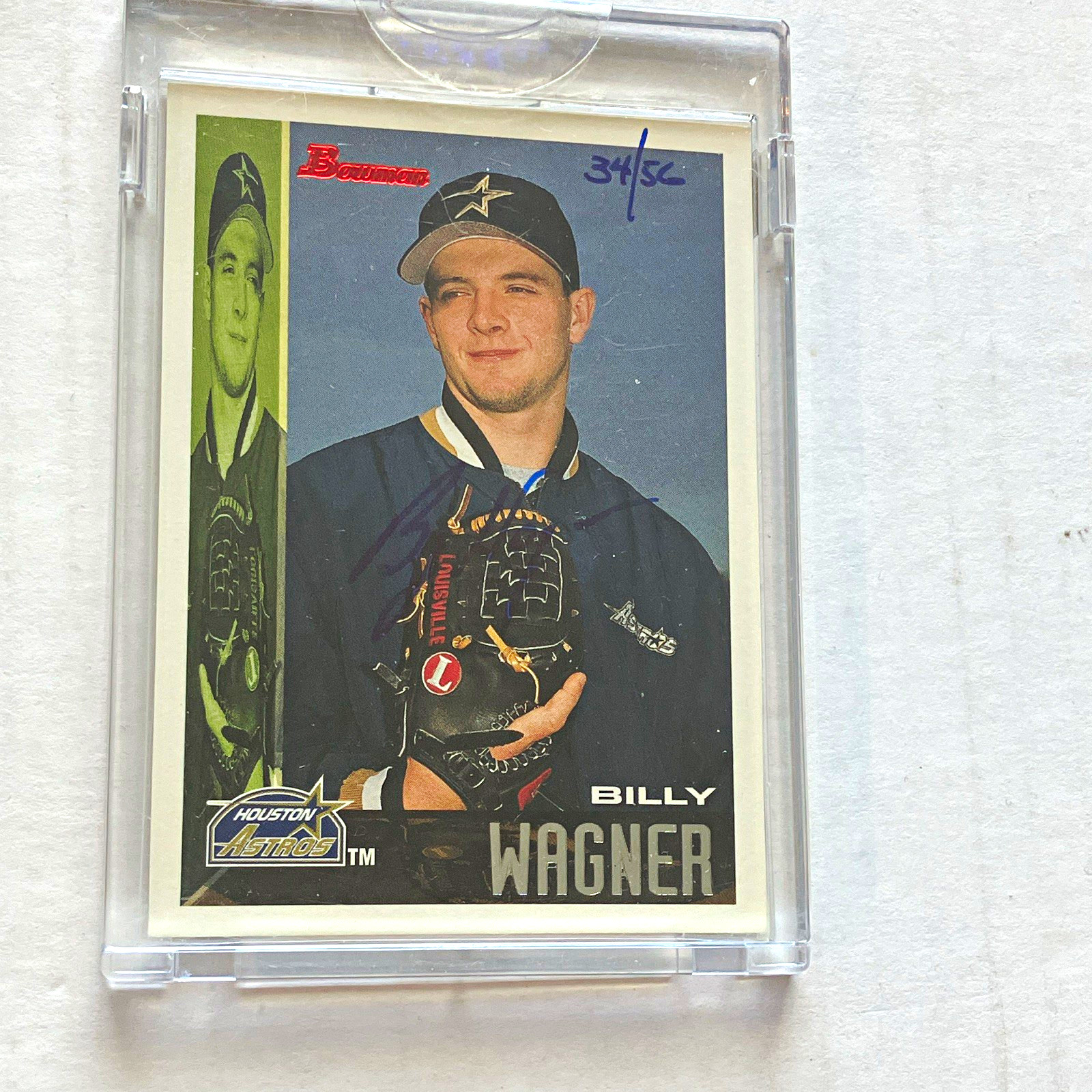 Bowman 2006 Bowman Originals Billy Wagner Houston Astros #1 Autograph Card