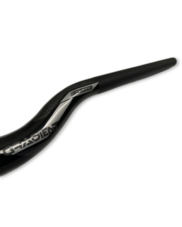 FSA Gradient MTB Riser Handlebar 31.8 Clamp 40mm Rise 800mm Black Alloy 322g NEW - Image 3 of 4