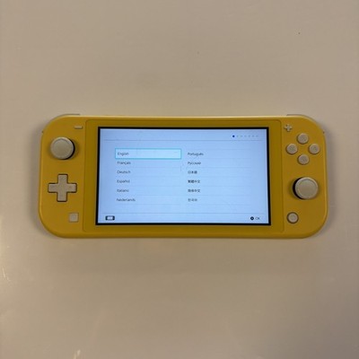 (B452) Nintendo Switch Lite Handheld Game Console HDH-001 Yellow