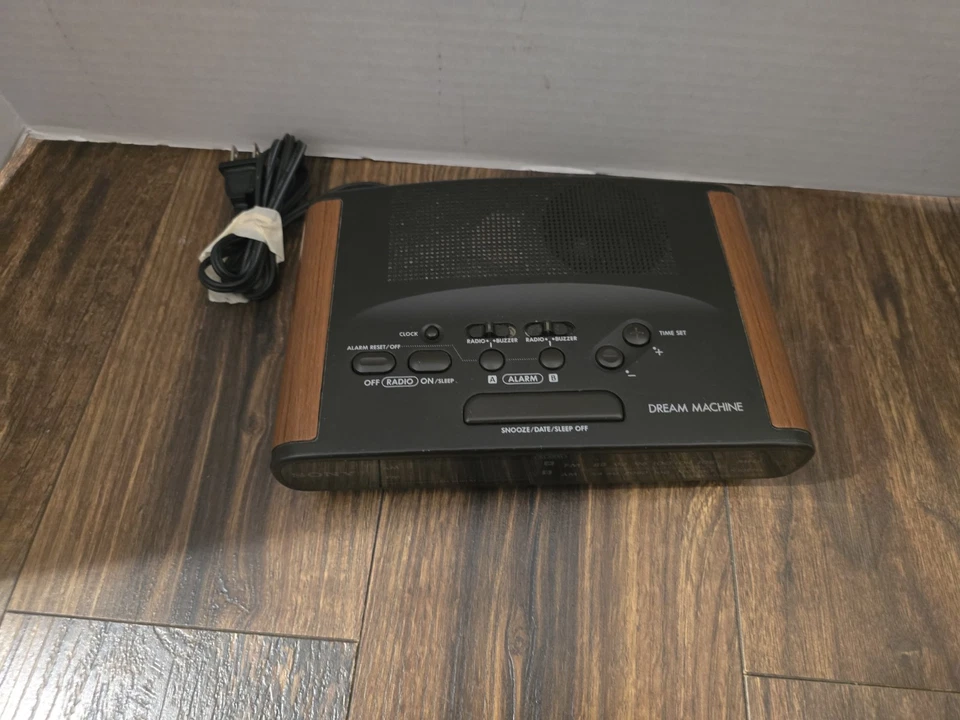 Sony Dream Machine AM/FM Clock Radio ICF-C430 Tested Working Vintage - Image 2 of 3